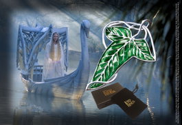 Le Seigneur des Anneaux broche feuille de la Lórien