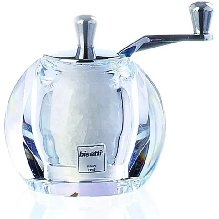 BISETTI 6918S Moulin à sel Elba acrylique 9 cm