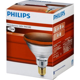 Philips Lampe infrarouge PAR38 IR 150W E27 Rouge