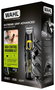 Wahl 09893-0460 Multigroomer avec ou sans câble - Tondeuse nez, oreilles et sourcils avec poignée antidérapante Advanced - 4 têtes et 8 guides