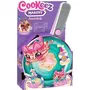 Cookeez Makery - Poêle à Pancake avec Peluche Parfumée Surprise (Modèle Aléatoire) : Ourson, Chaton ou Chiot - Jouet Créatif et Interactif pour Enfant