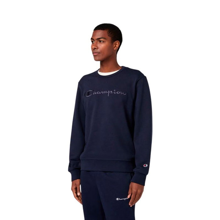 Sweat sans capuche homme Champion Icons Tonal Blue marine M