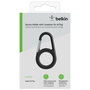 Belkin Support sécurisé avec mousqueton pour Apple AirTag, Noir