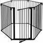 Nordlinger PRO Barrière pare-feu à 6 pans, 360 cm, Noir