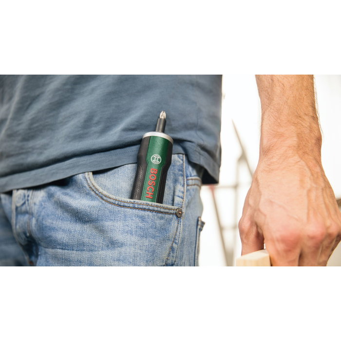 Bosch PushDrive 06039C6002 Visseuse-dévisseuse sans fil avec fonction Push&Go