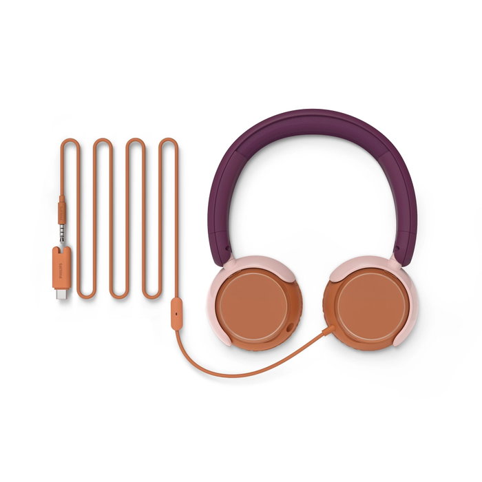 Philips TAK2000MP/00 - Casque supra-auriculaire pour enfants Multicolore