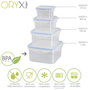 ORYX Récipient Hermétique Carré 1200 ml