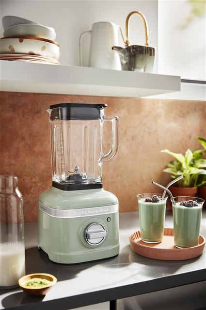 Kitchenaid 5KSB4026 EPT K400 Artisan Blender Mixeur batteur 1,4 L Vitesse Intelligente 3 programmes Acier inoxidable Pistache