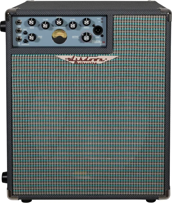 Ashdown UK-OBM-C112-300 Combo Amplificateur Basse 300W 1x12" Ice Blue Fabriqué au Royaume-Uni