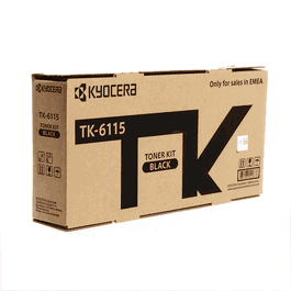 Kyocera Toner TK-6115 / 1T02P10NL0 Noir - Cartouche de toner pour imprimante
