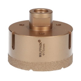 WOLFPACK LINEA PROFESIONAL Couronne Diamante M14 Ø 75 mm. (75 mm)