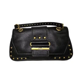 Guess Belle Sac bandoulière en textile noir