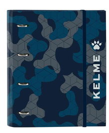 Kelme Epic Carpeta 4 Ani 35mm avec éponge de rechange - Taille 27x32x3.5cm - Ballon de football - Version espagnole