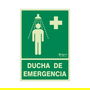 DUVER Signalétique D'Urgence Ducha Emer 923 Plast.297X210 Lum Ducha De Emergencia
