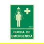 DUVER Signalétique D'Urgence Ducha Emer 923 Plast.297X210 Lum Ducha De Emergencia