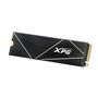 ADATA XPG GAMMIX S70 Blade - SSD NVMe M.2 PCIe 4.0, 4 To, jusqu'à 7400 Mo/s en lecture et 6600 Mo/s en écriture, 3D NAND, 750K IOPS