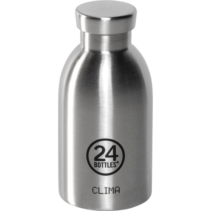 24Bottles Clima Bottle Brushed Steel 330 ml 24Bottles Clima Bottle Brushed Steel 330 ml