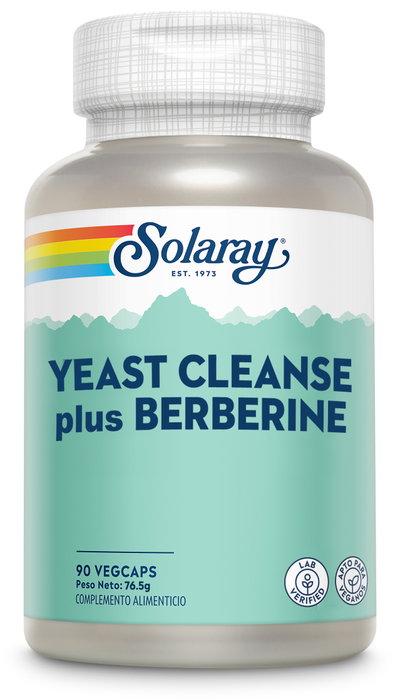 SOLARAY Yeast Cleanse Plus Berberine 90 capsules