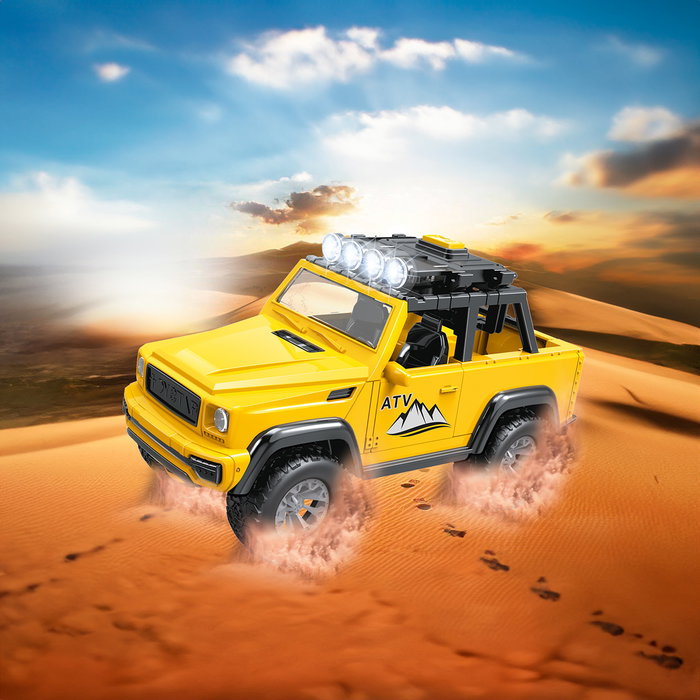Tachan - Camion SUV 4x4 Échelle 1:16 avec Lumières et Sons - Jouet Véhicule Héros de la Ville - Recommandé à partir de 3 ans