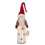 BigBuy Home Décorations de Noël Père Noël Rouge 16 x 11 x 62 cm