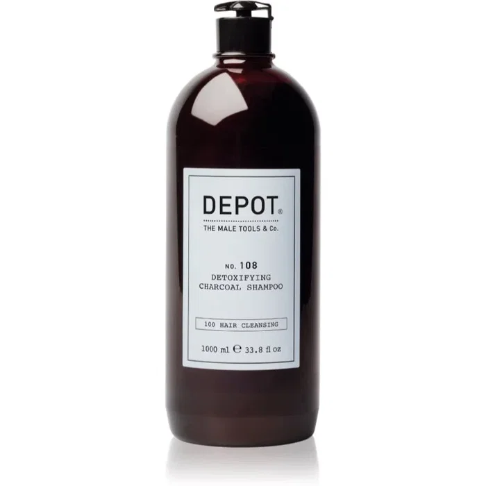 Depot 100 Hair Cleansing No. 108 au Charbon de Bois, 1000 ml