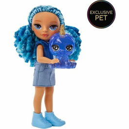 Rainbow High Littles Poupée 15cm et animal de compagnie - Bleu