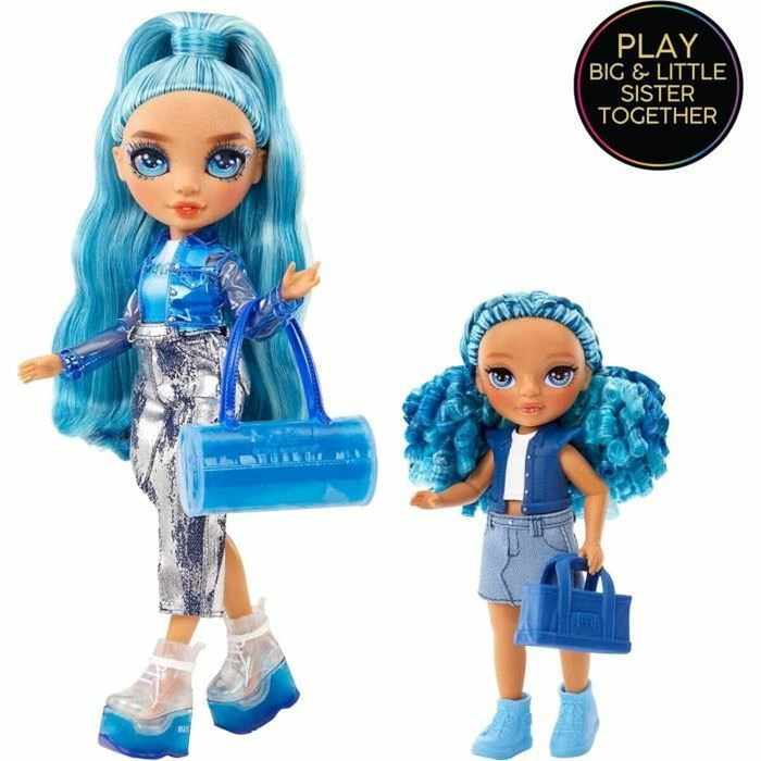 Rainbow High Littles Poupée 15cm et animal de compagnie - Bleu
