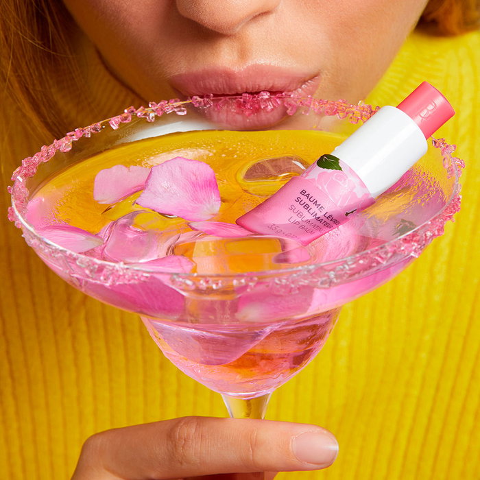 Roger & Gallet Baume à Lèvres Sublimateur Rose 3,5g - Hydratant, Rose de Damas, Beurre de Karité, Huile de Ricin