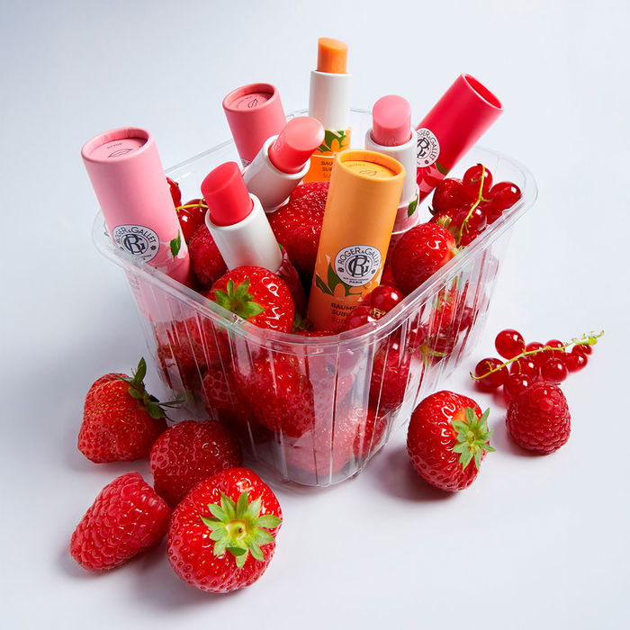 Roger & Gallet Baume à Lèvres Sublimateur Rose 3,5g - Hydratant, Rose de Damas, Beurre de Karité, Huile de Ricin