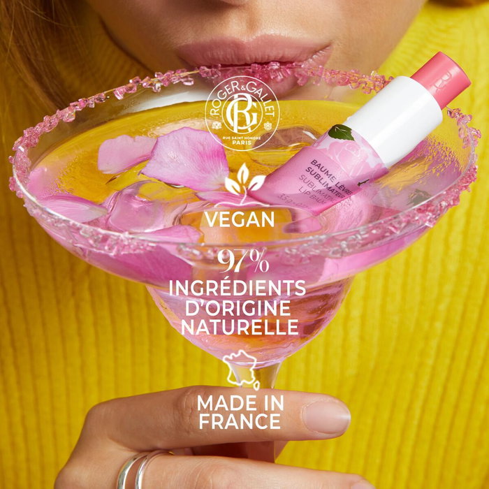 Roger & Gallet Baume à lèvres sublimateur ROSE 3,5 g