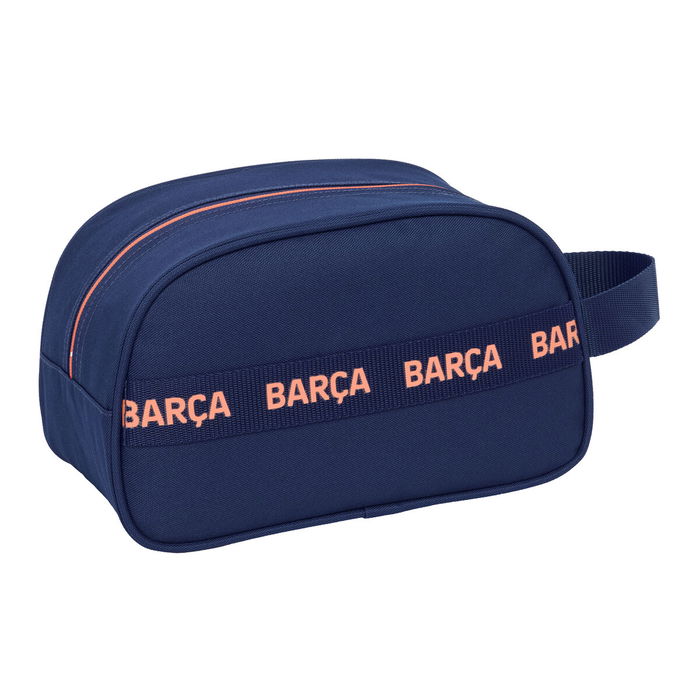 Nécessaire de Voyage F.C. Barcelona Blue marine Sportif 26 x 15 x 12 cm