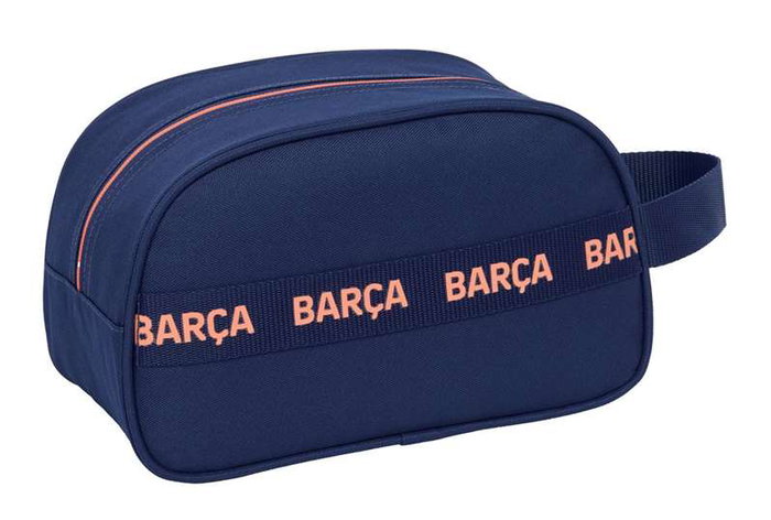 Safta - Neceser 1 asa adaptable pour voiture F.C. Barcelona 2ème équipement 26 x 15 x 12 cm - Trousse de voyage pour supporter
