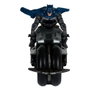 The Flash DC Multiverse véhicule Batcycle with Batman