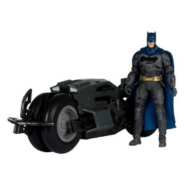 McFarlane Toys Batcycle DC Multiverse avec Batman
