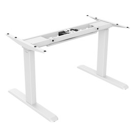 Phoenix technologies Signa structure de bureau ajustable double moteur blanche