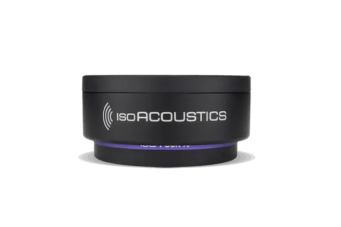 IsoAcoustics Iso-Puck 76 (2 unités) Isolateurs pour moniteurs de studio, enceintes, subwoofers - Capacité 18 kg par unité