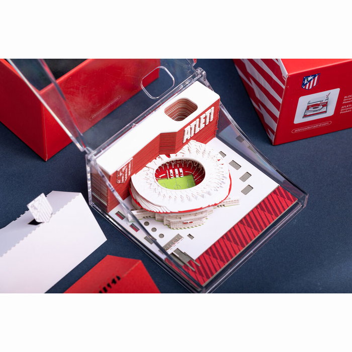 MOCILAB Bloc notes 3D Estadio Metropolitano Atletico de Madrid