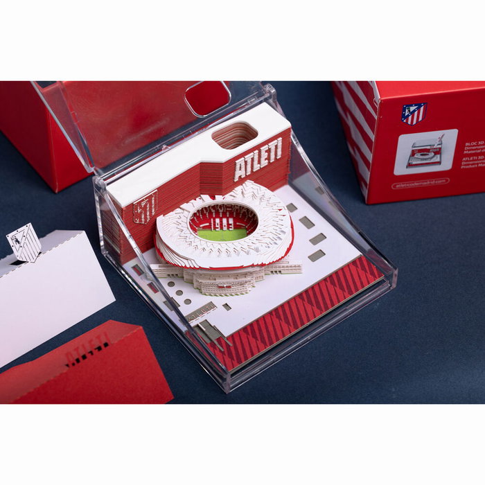 MOCILAB Bloc notes 3D Estadio Metropolitano Atletico de Madrid