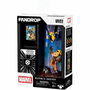 Fandrop Wolverine vs Dents-de-Sabre - Vitrine avec scène culte et mini affiche (18 cm)