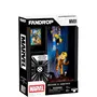 Fandrop STAR WARS Figurine - Wolverine vs Dents-de-Sabre - Vitrine avec scène culte Marvel + mini affiche - 18 cm