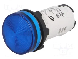 SCHNEIDER ELECTRIC Lampe de contrôle Harmony XB7 LED bleue 24V Ø22mm