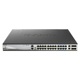D-Link DMS-3130-30PS Switch L3 Géré 24 Ports SFP 2 Ports 10G Ethernet RJ-45 30 Ports