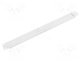 LANBERG Chape 1U gris Standard 19 inch AK-1401-S