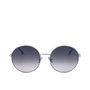 Retrosuperfuture POLLY FADEISM #black Lunettes de soleil Rondes Unisexe Monture Métal Noir 145 mm