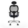 Piqueras y Crespo Chaise de Bureau Jorquera 1D086N1 Bleu clair