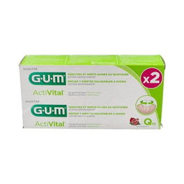 GUM ACTIVITAL Duo Pack Gel Dentifrice 2x75ml