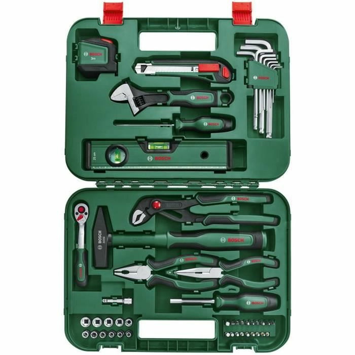 Bosch Set d'outils à main Advanced 52 pièces