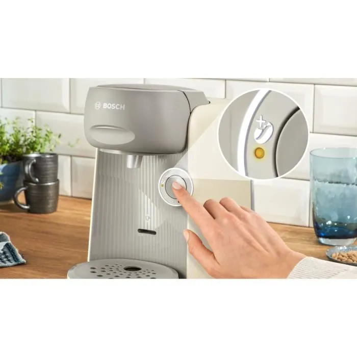 Bosch TASSIMO T16 Finesse Vanille - Machine à café et boissons automatique 1400W - Réservoir 0,7L - Fonction IntensityBoost - Nettoyage automatique
