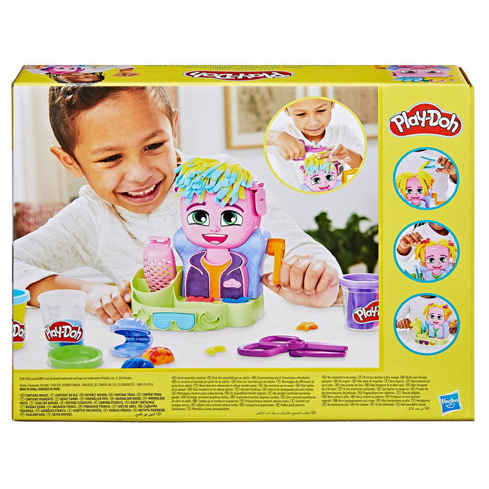 Play-Doh Set de jeu Peluquería Con Estilo F8807 - Salon de coiffure créatif avec pâte à modeler pour enfants +3 ans - Version multilingue Play-Doh Set de jeu Peluquería Con Estilo F8807 - Salon de coiffure créatif avec pâte à modeler pour enfants +3 ans - Version multilingue
