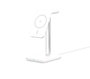 eSTUFF Chargeur sans fil magnétique 3-en-1 QI2 Compatible MagSafe pour iPhone 12-16, Apple Watch, AirPods avec câble USB-C - 15W Max